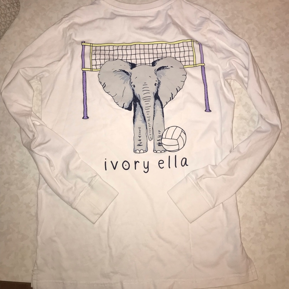 Ivory Ella Volleyball long sleeve shirt